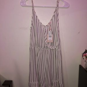 Lottie Moss Striped Romper